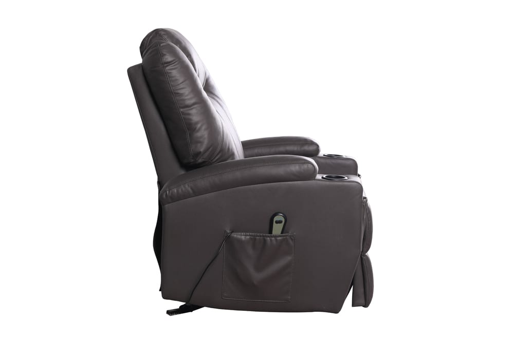 Leather Power Recliner Lift Chair