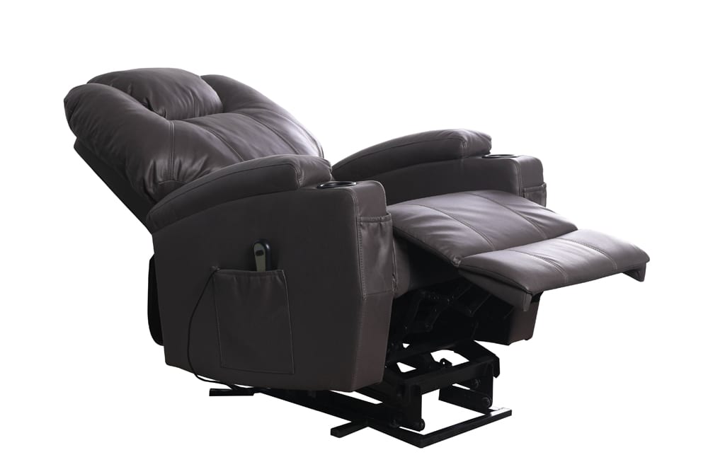 Leather Power Recliner Lift Chair