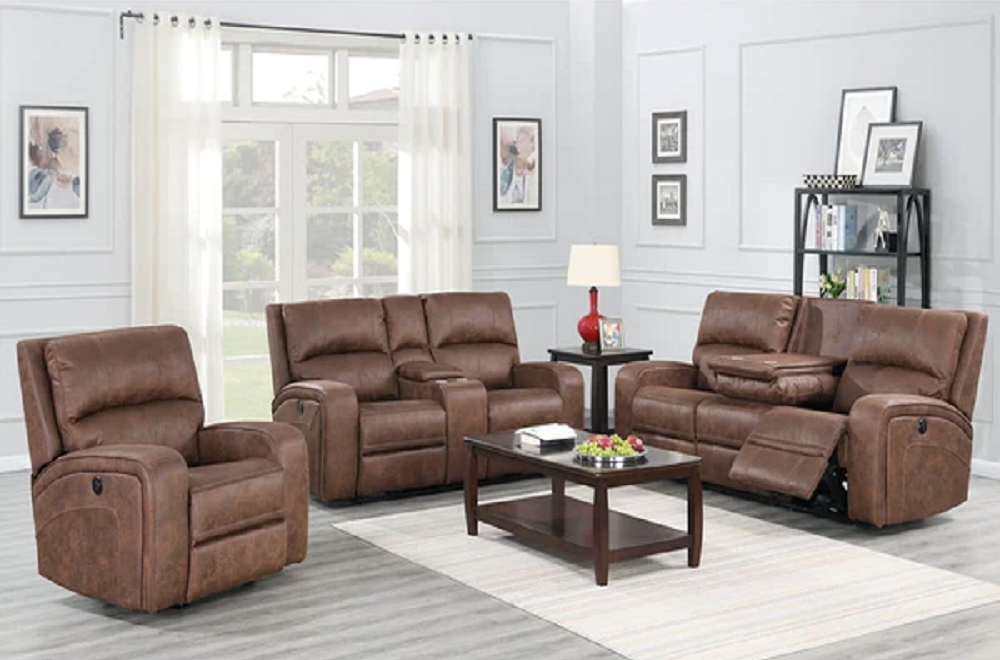 Power Recliner Sofa Set