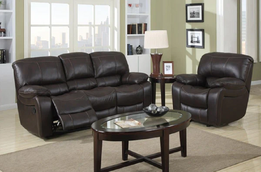 Traditional Recliner Sofa Set