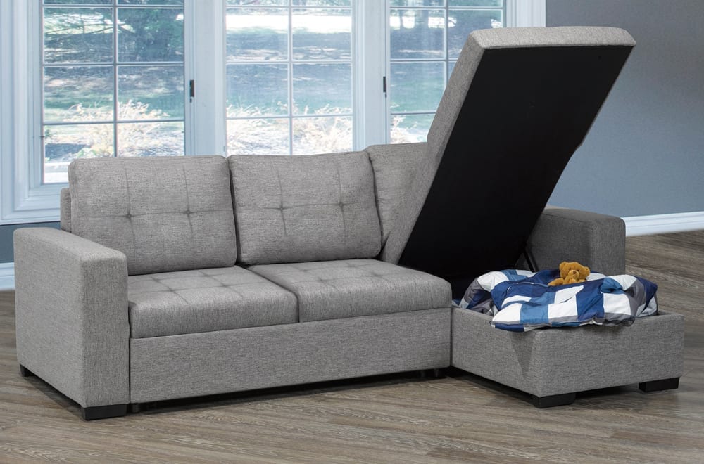 Pull-Out Sofa Sectional