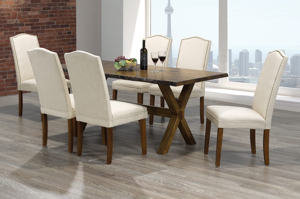 Walnut Dining Table Set