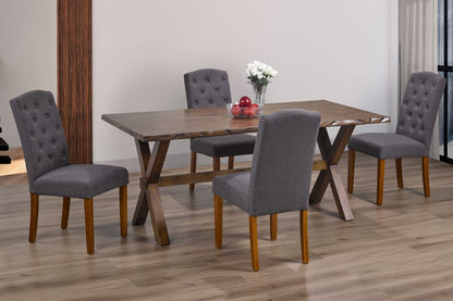 Walnut Dining Table Set