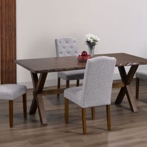 Walnut Dining Table Set