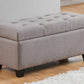 Tufted Button Classic Storage Bench