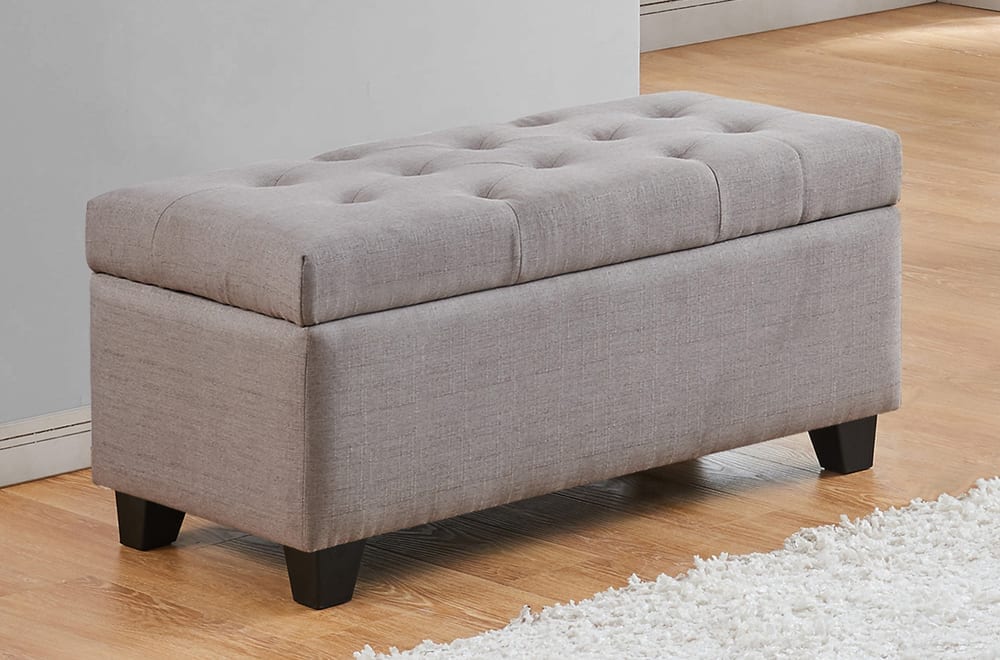 Tufted Button Classic Storage Bench