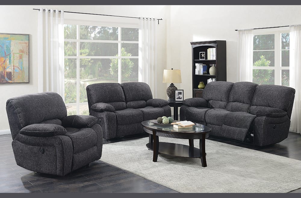 Luxury Recliner Sofa Set