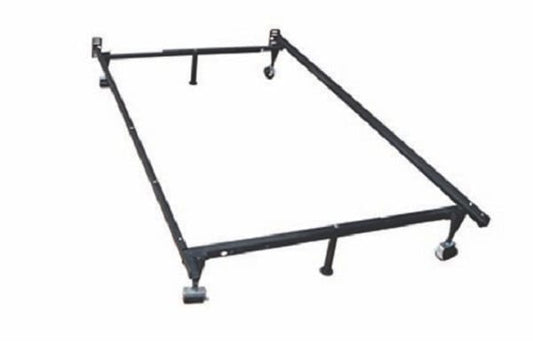 Mobile Heavy Duty Bed Frame - 4 Wheels, 2 Glides