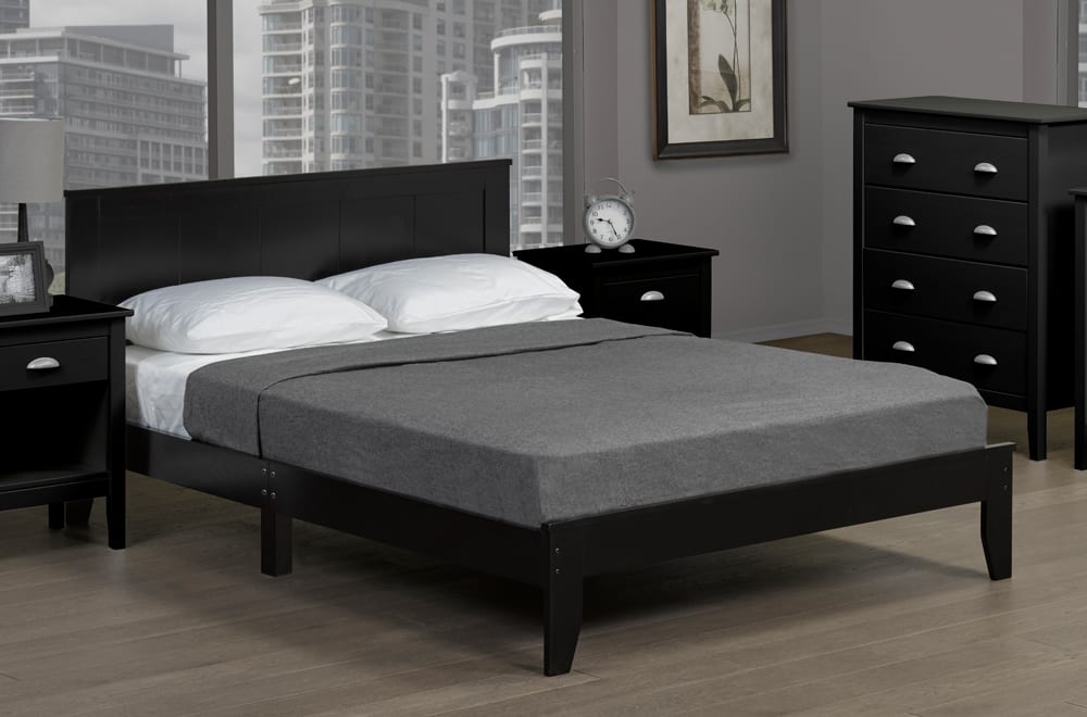 Straight Platform Bed