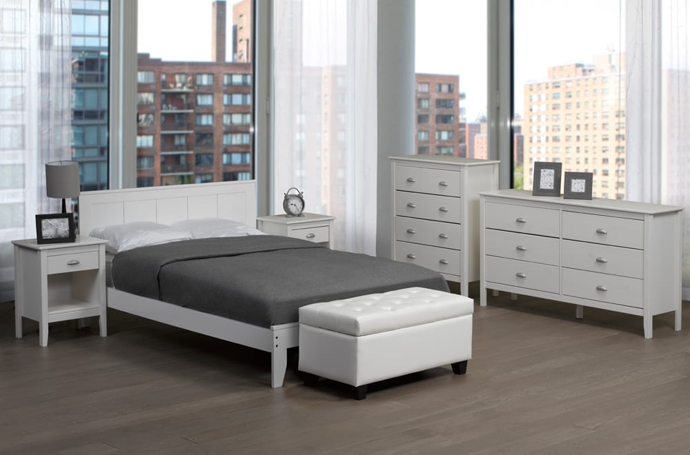 Straight Platform Bed