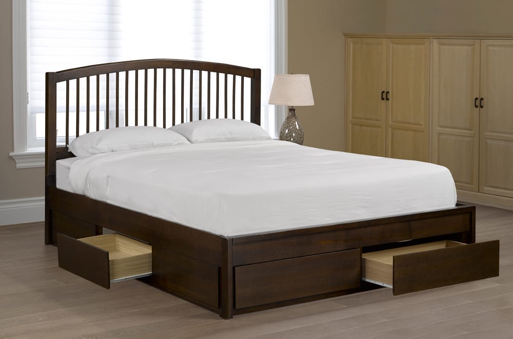 Sturdy Slat Style Bed