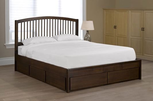 Sturdy Slat Style Bed