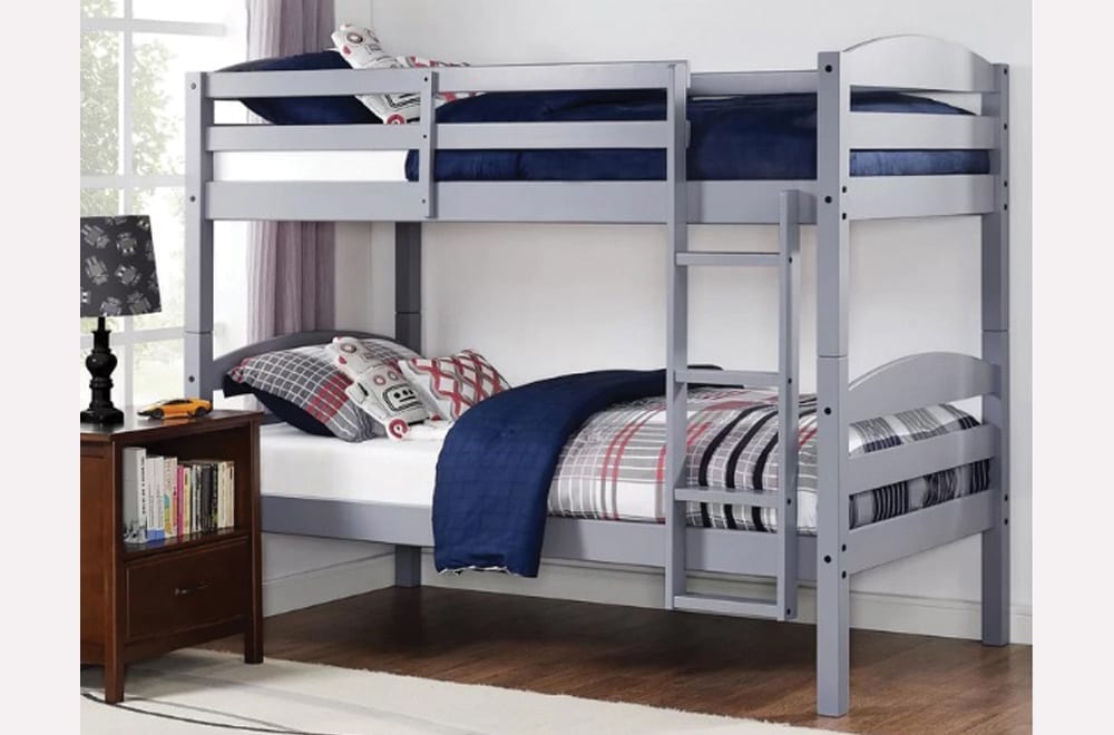 Simple Twin over Twin Bunk Bed