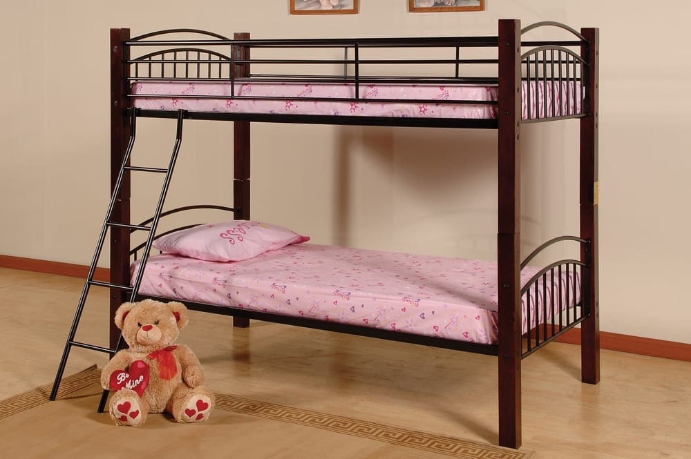 Charming Twin over Twin Bunk Bed