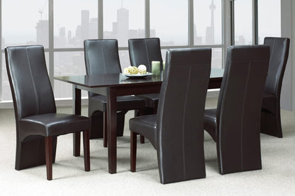 Espresso Dining Table Set