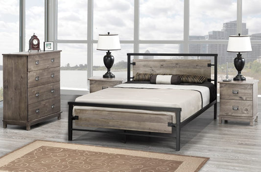 Elegant Platform Bed